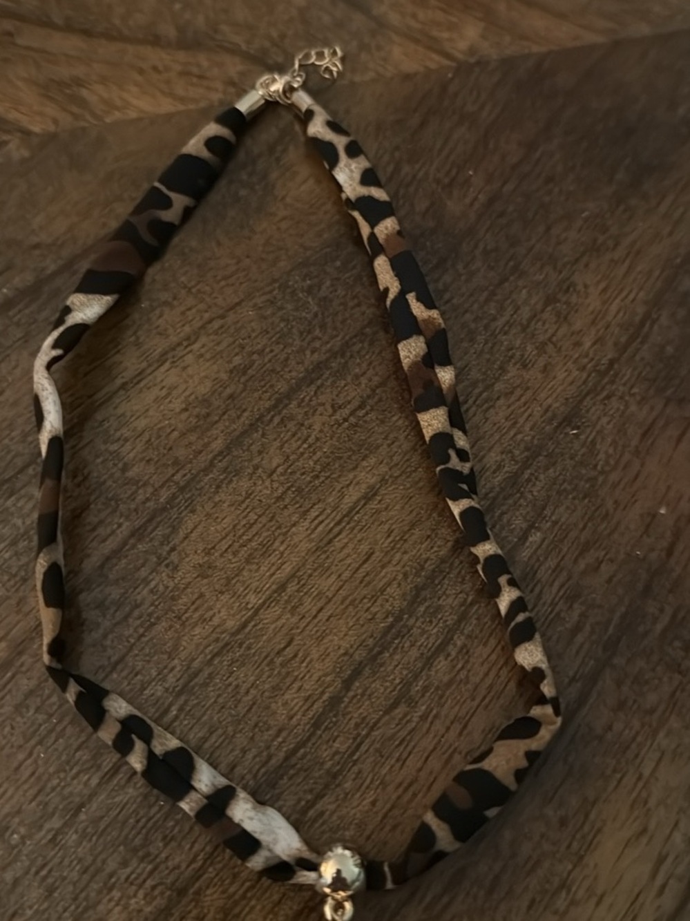 Scarf necklace